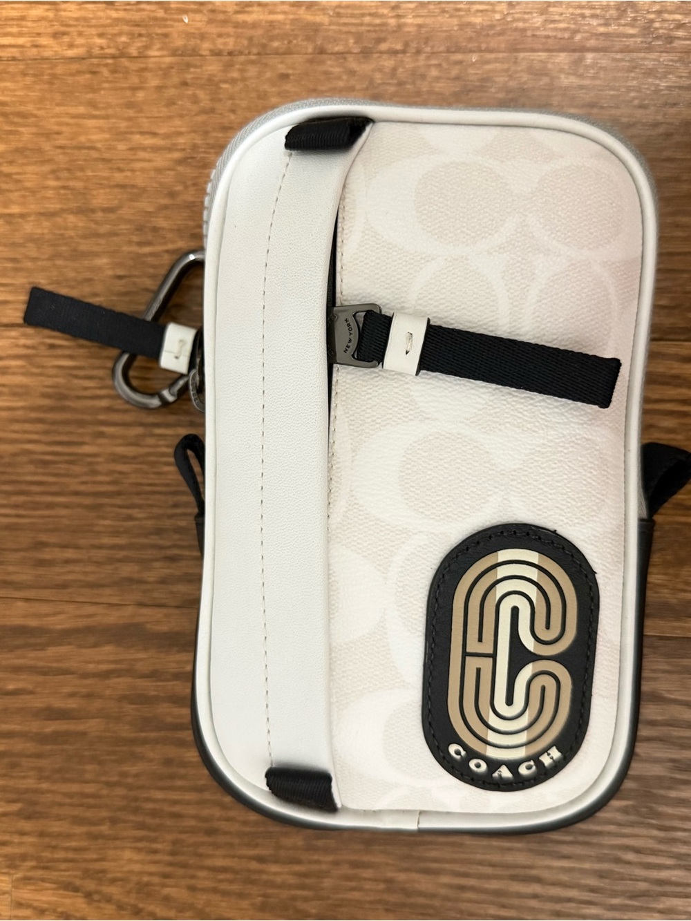 Coach Pouch with Signature Patch